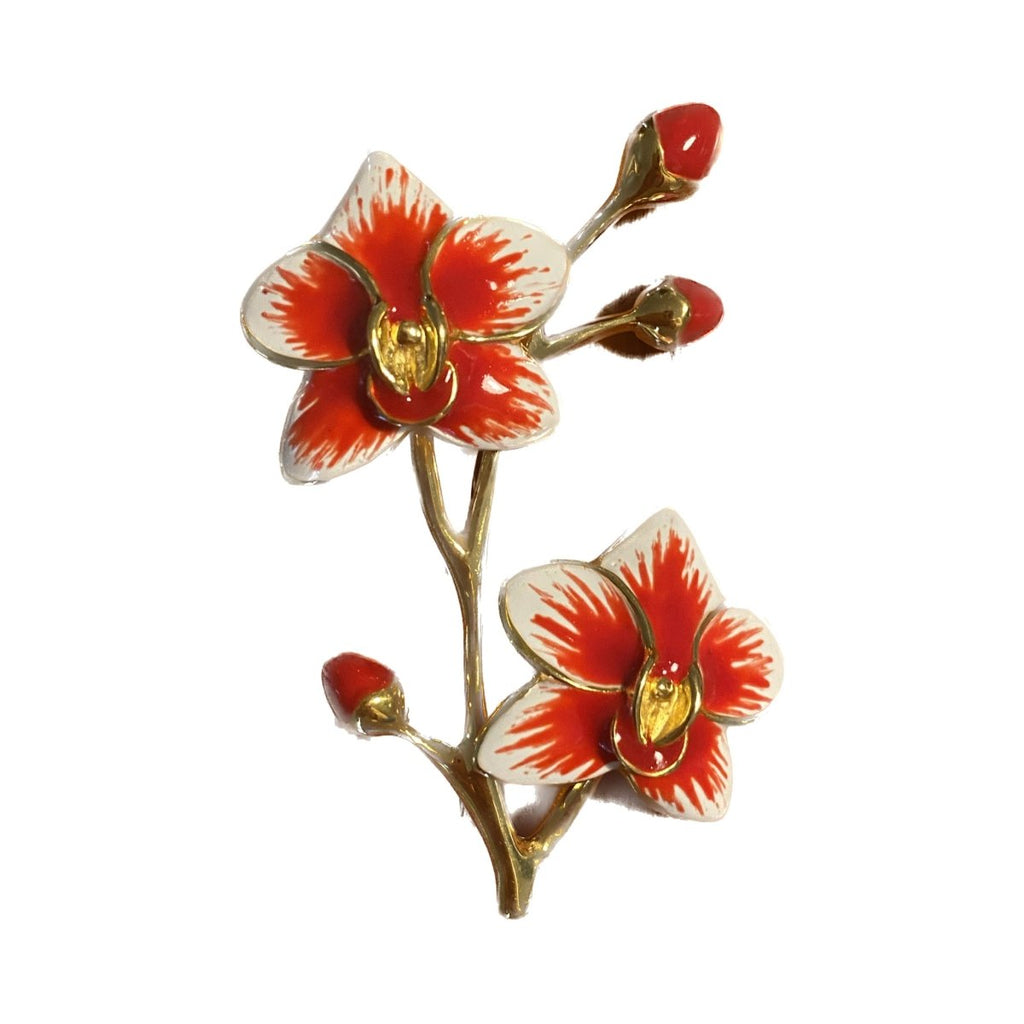 AnimazulEleonora VariniEleonora Varini - Orchid Brooch