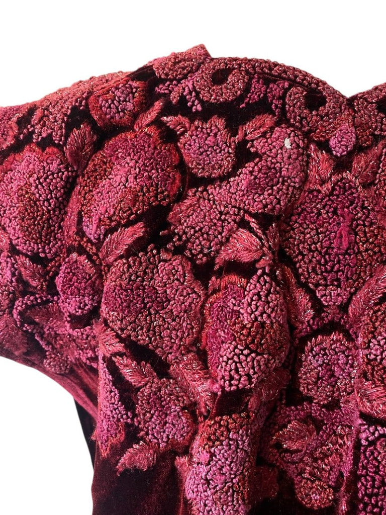 AnimazulDown to XjabelleDown to Xjabelle - Open Huipil with embroidered details and tassels