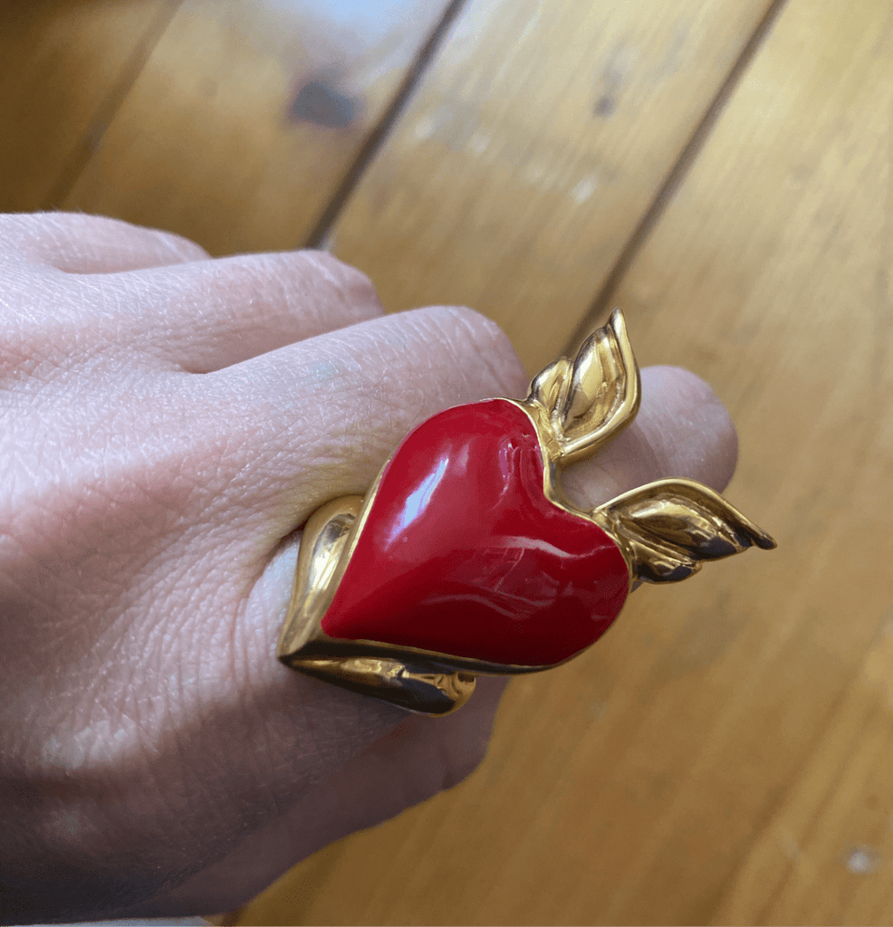 AnimazulEleonora VariniEleonora Varini - Flying Heart Ring