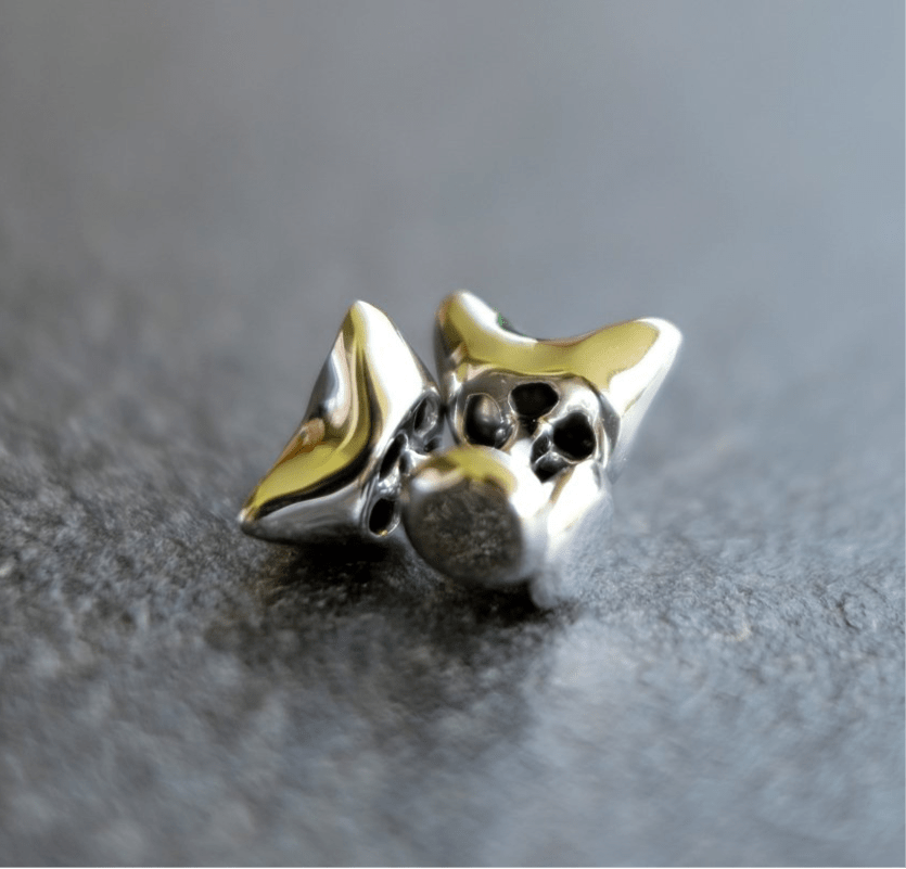 AnimazulEleonora VariniEleonora Varini - Fox Cufflinks