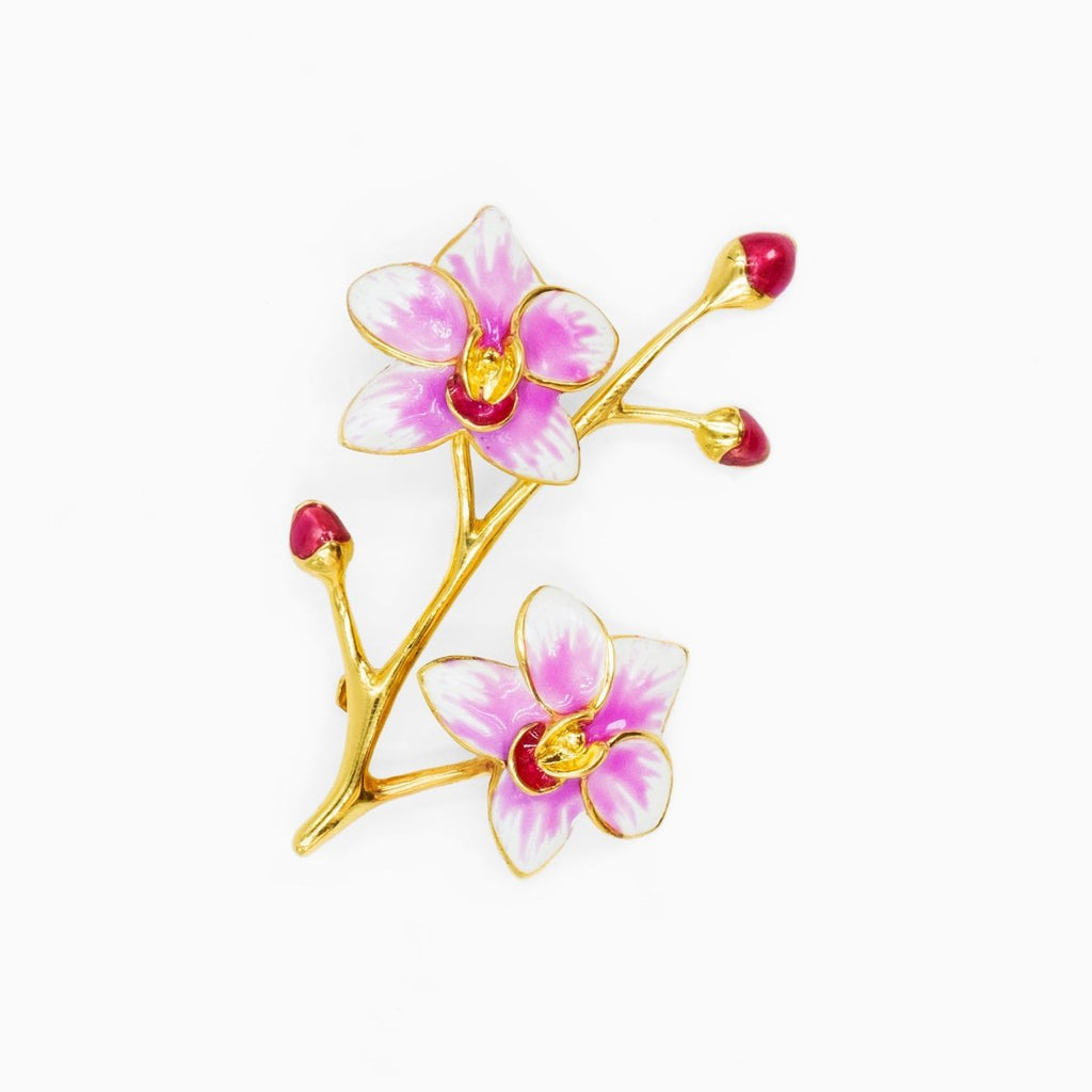 AnimazulEleonora VariniEleonora Varini - Orchid Brooch