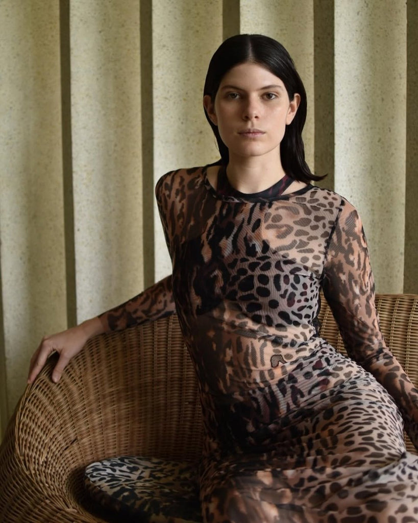 AnimazulKANOMIKanomi - Ikupo Long Mesh Dress