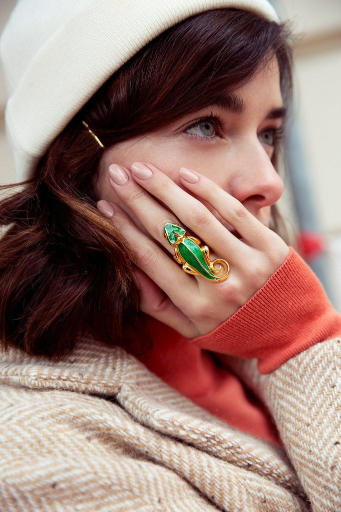 AnimazulEleonora VariniEleonora Varini - Chameleon Ring