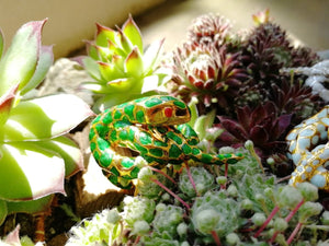 AnimazulEleonora VariniEleonora Varini - Green & Gold Snake Ring
