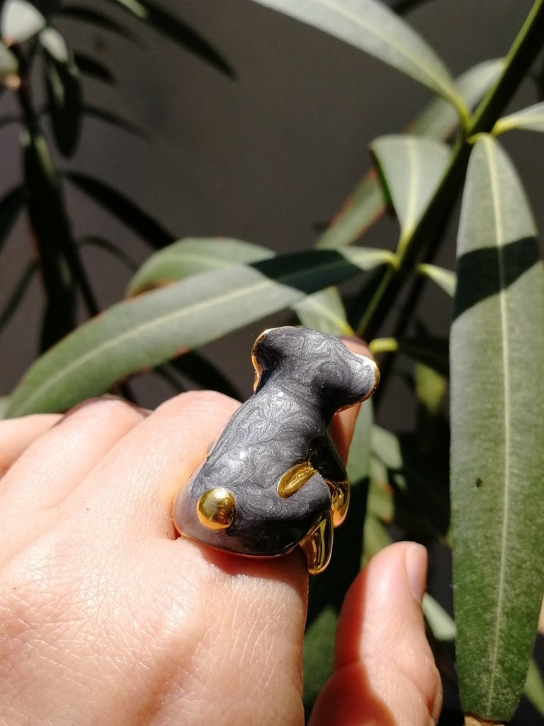 AnimazulEleonora VariniEleonora Varini - Grey Koala Ring