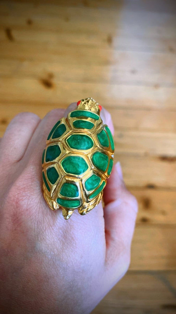 AnimazulEleonora VariniEleonora Varini - Sea Turtle Ring