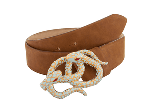 AnimazulEleonora VariniEleonora Varini - Snake Buckle with Leather Belt