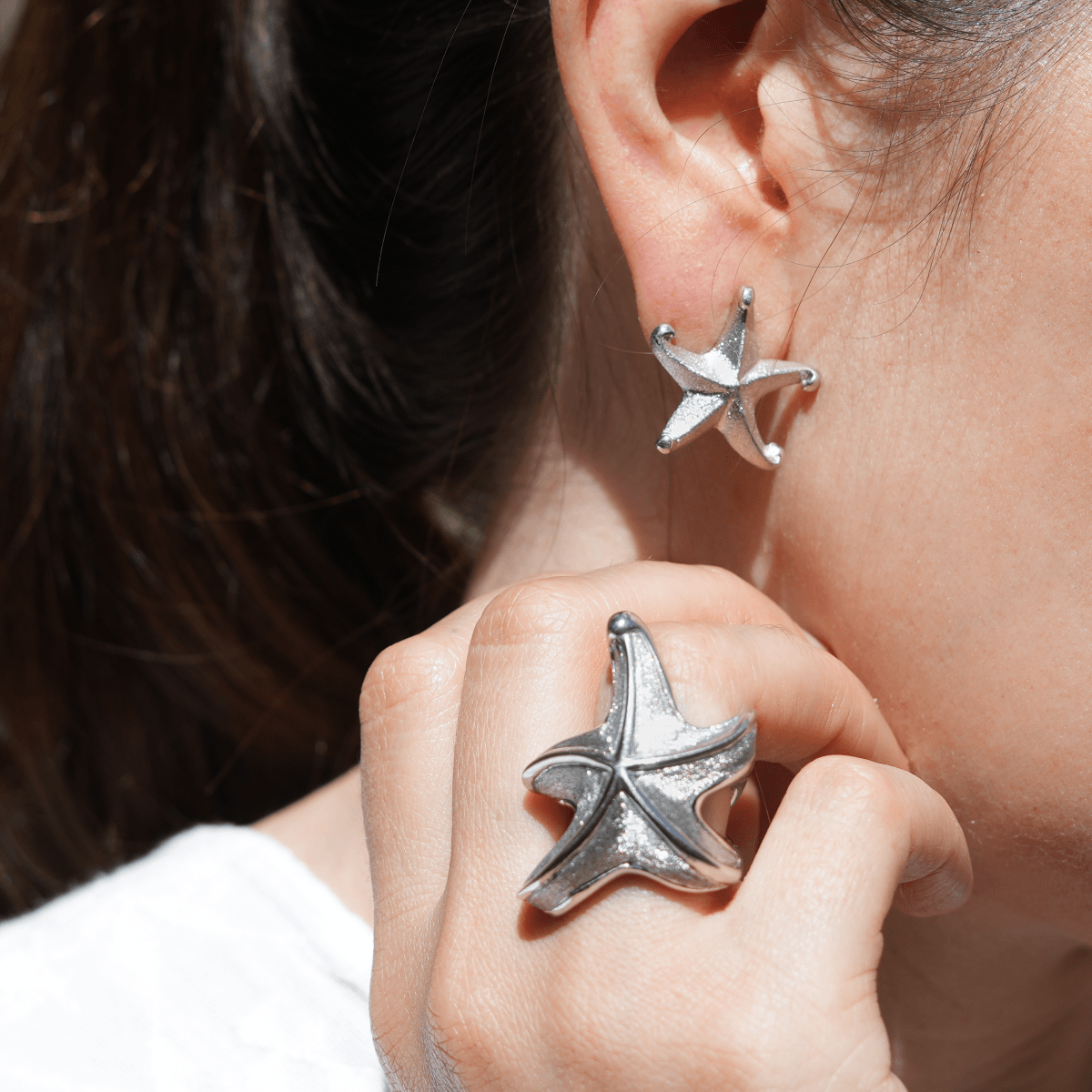 AnimazulEleonora VariniEleonora Varini - Starfish Earrings