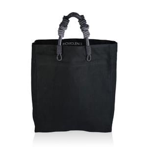 AnimazulSequence CollectionSequence Collection - 2 Knot Handle Market Tote - Black & White